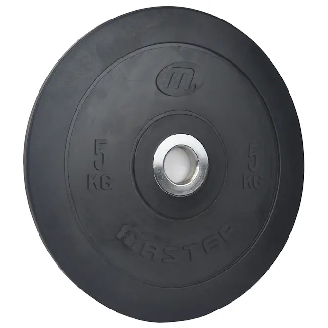 Viktskiva Master Fitness Bumperplate Färgade